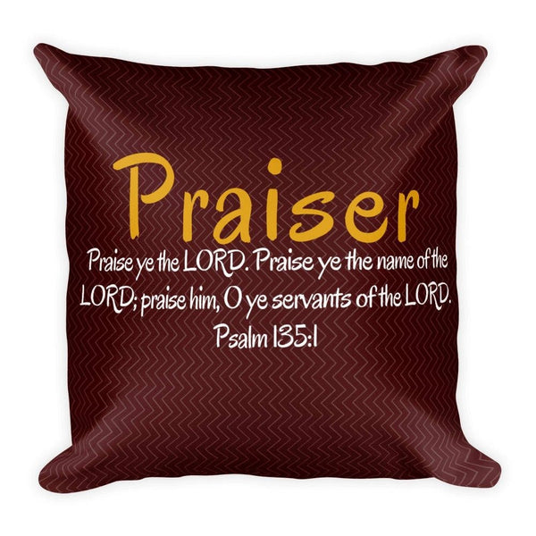 Praiser Square Pillow