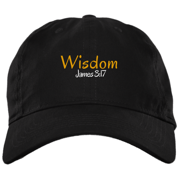 Wisdom 3 BX001 Brushed Twill Unstructured Dad Cap