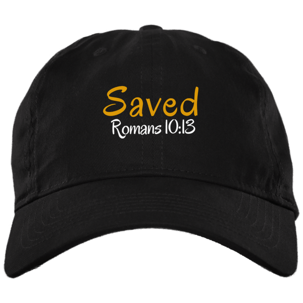 Saved 3 BX001 Brushed Twill Unstructured Dad Cap