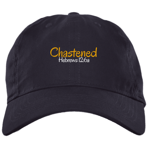 Chastened 3 BX001 Brushed Twill Unstructured Dad Cap