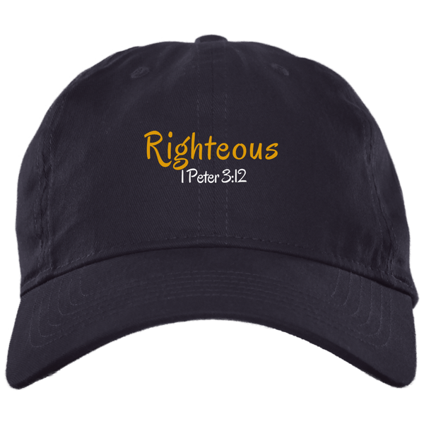 Righteous 3 BX001 Brushed Twill Unstructured Dad Cap