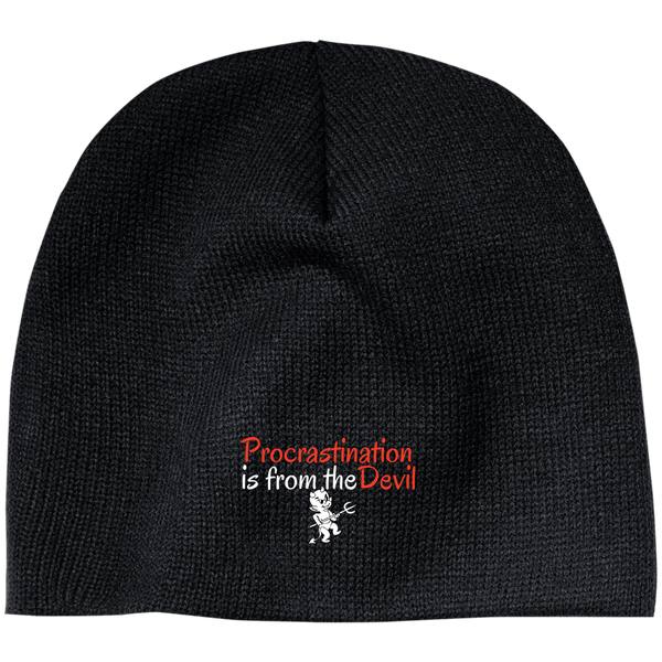 Procrastination 1gs CP91 100% Acrylic Beanie