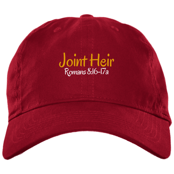 Joint Heir 3 BX001 Brushed Twill Unstructured Dad Cap