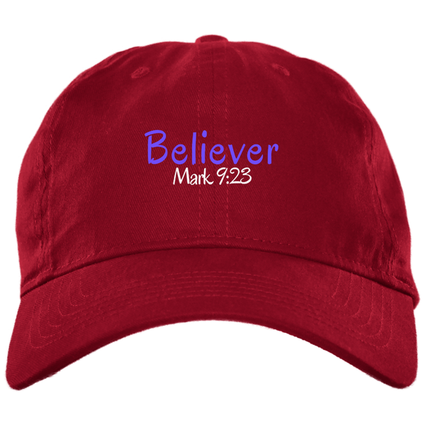 Believer 3 BX001 Brushed Twill Unstructured Dad Cap