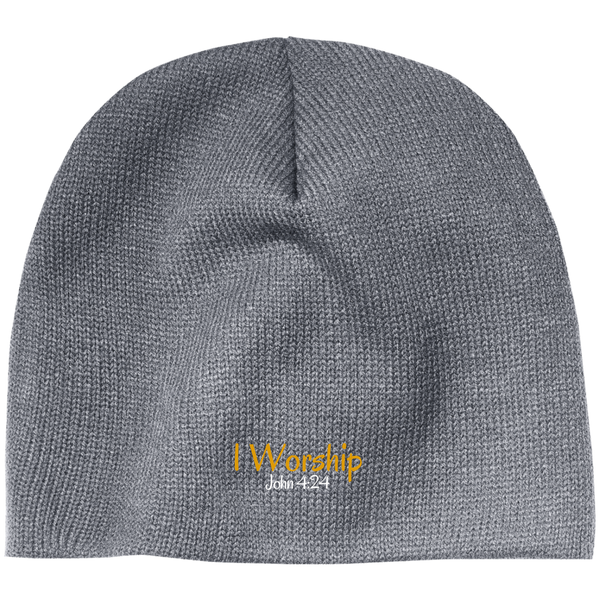 I Worship 3 CP91 100% Acrylic Beanie