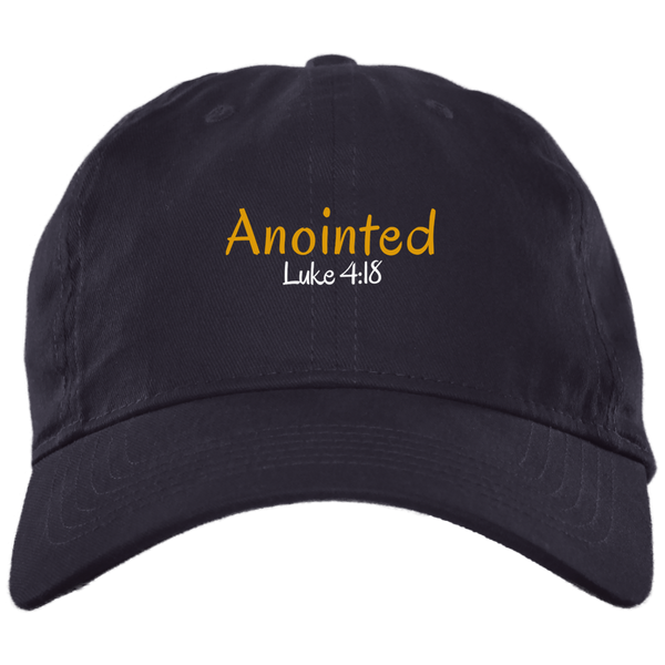 Anointed 3 BX001 Brushed Twill Unstructured Dad Cap