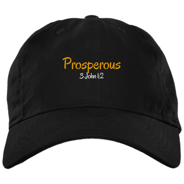 Prosperous 3 BX001 Brushed Twill Unstructured Dad Cap