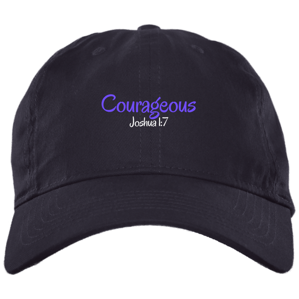 Courageous 3 BX001 Brushed Twill Unstructured Dad Cap