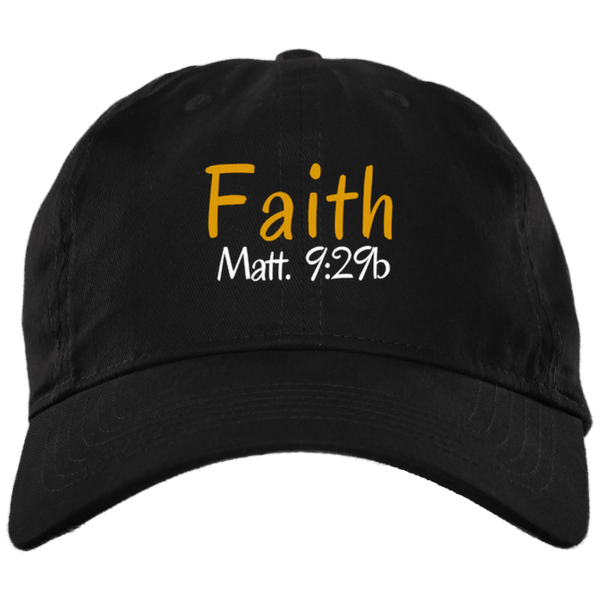 Faith 3a BX001 Brushed Twill Unstructured Dad Cap
