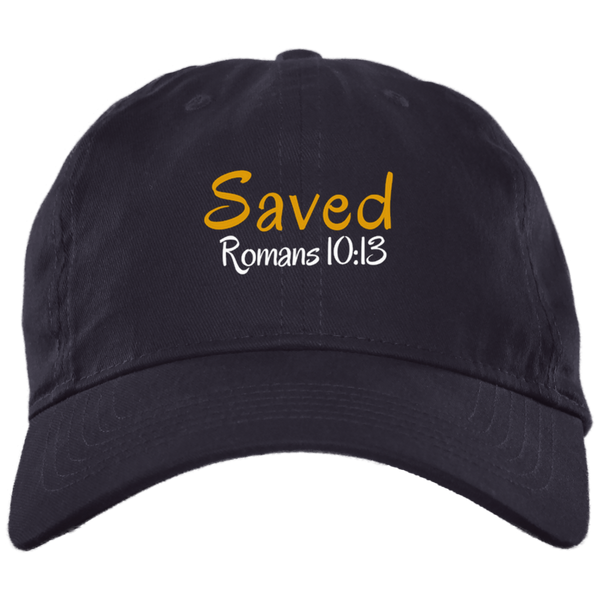 Saved 3 BX001 Brushed Twill Unstructured Dad Cap