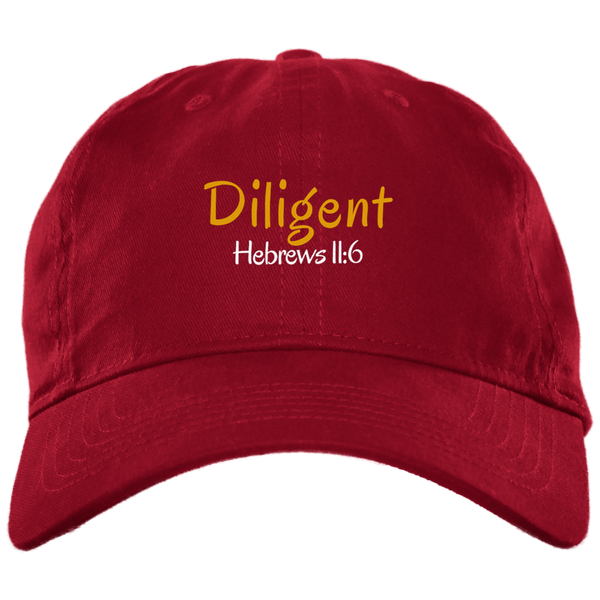 Diligent 3 BX001 Brushed Twill Unstructured Dad Cap