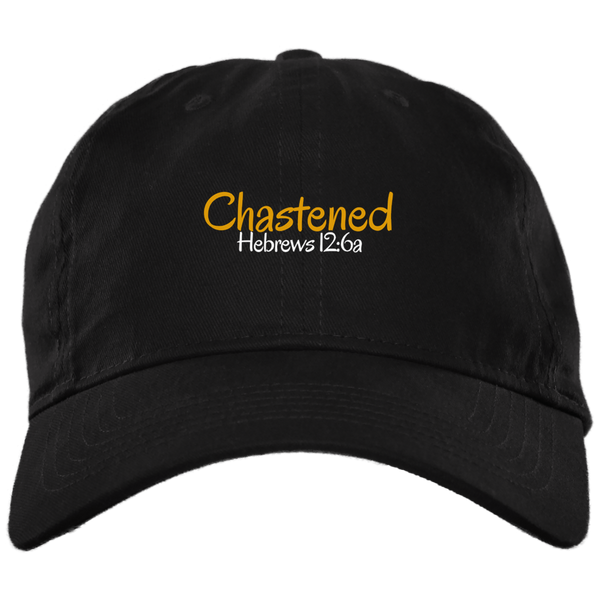 Chastened 3 BX001 Brushed Twill Unstructured Dad Cap