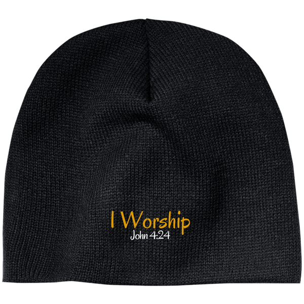 I Worship 3 CP91 100% Acrylic Beanie