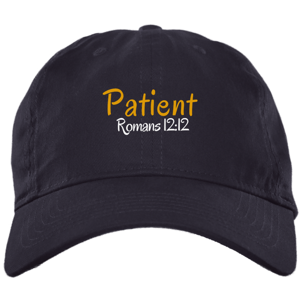 Patient 3b BX001 Brushed Twill Unstructured Dad Cap