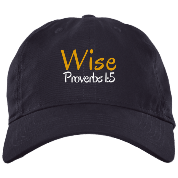 Wise 3 BX001 Brushed Twill Unstructured Dad Cap