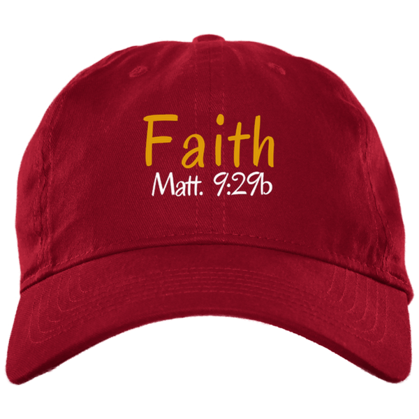Faith 3a BX001 Brushed Twill Unstructured Dad Cap