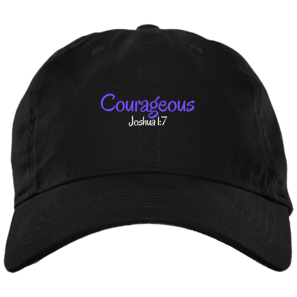 Courageous 3 BX001 Brushed Twill Unstructured Dad Cap