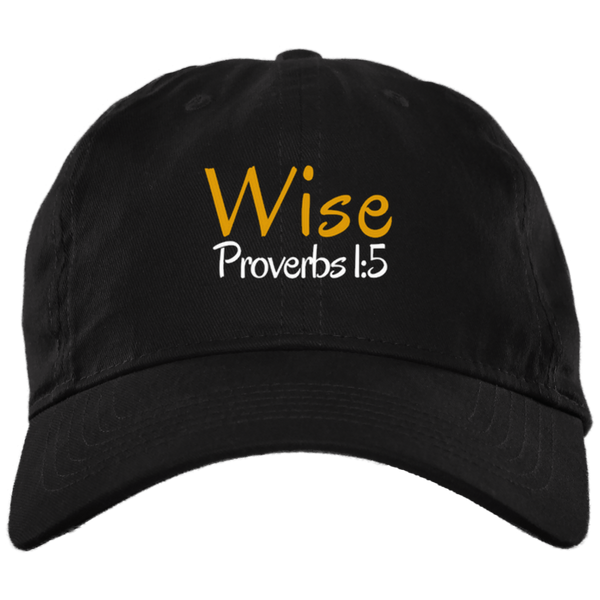 Wise 3 BX001 Brushed Twill Unstructured Dad Cap