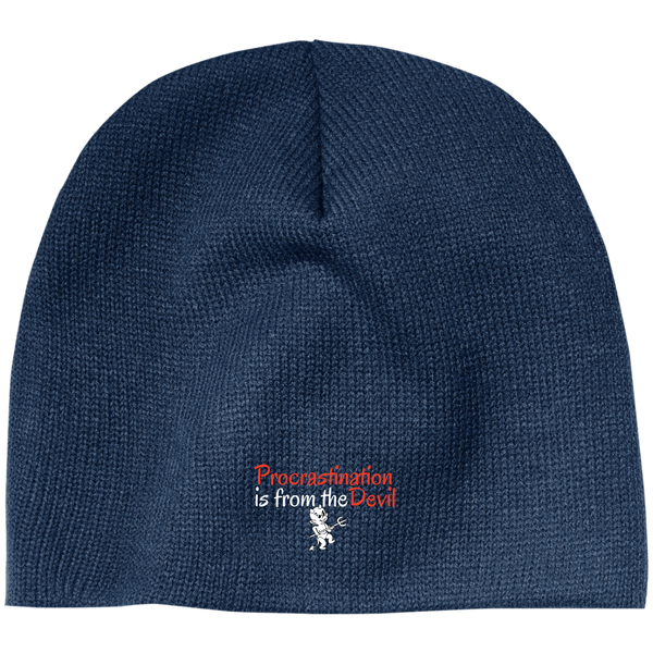Procrastination 1gs CP91 100% Acrylic Beanie