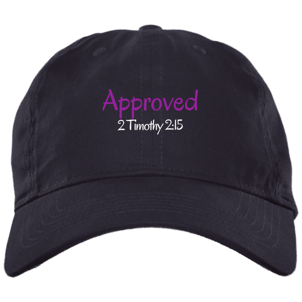 Approved 3 BX001 Brushed Twill Unstructured Dad Cap
