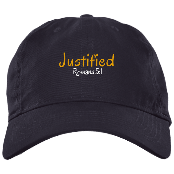Justified 3b BX001 Brushed Twill Unstructured Dad Cap
