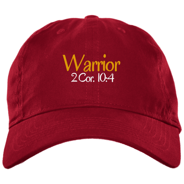 Warrior 3 BX001 Brushed Twill Unstructured Dad Cap