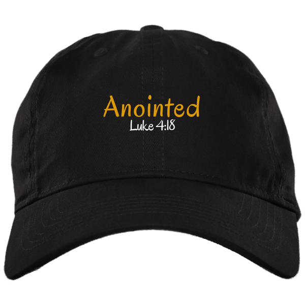 Anointed 3 BX001 Brushed Twill Unstructured Dad Cap