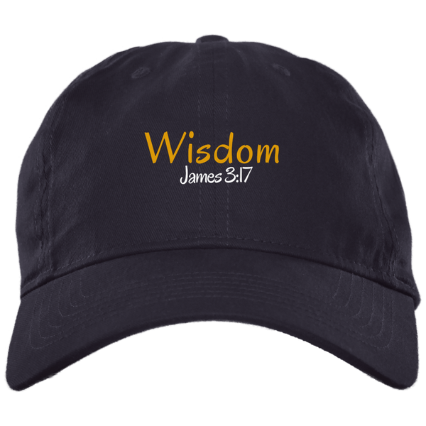 Wisdom 3 BX001 Brushed Twill Unstructured Dad Cap