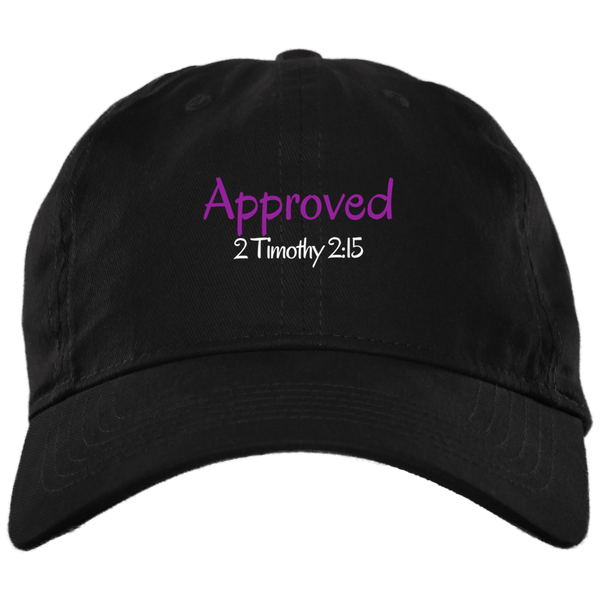 Approved 3 BX001 Brushed Twill Unstructured Dad Cap