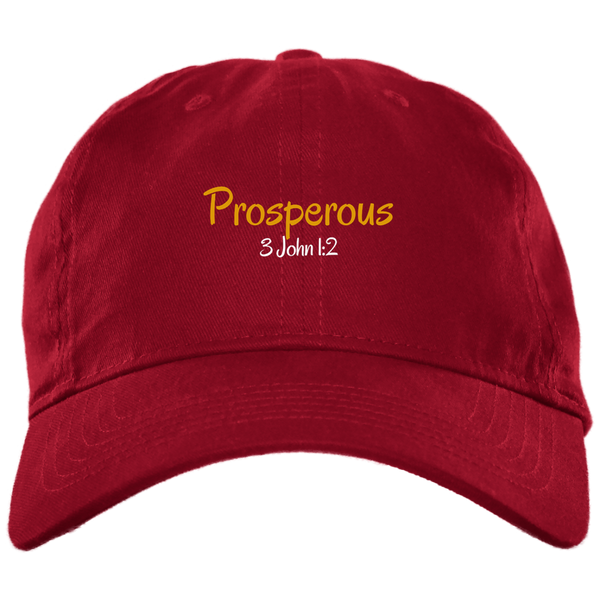 Prosperous 3 BX001 Brushed Twill Unstructured Dad Cap