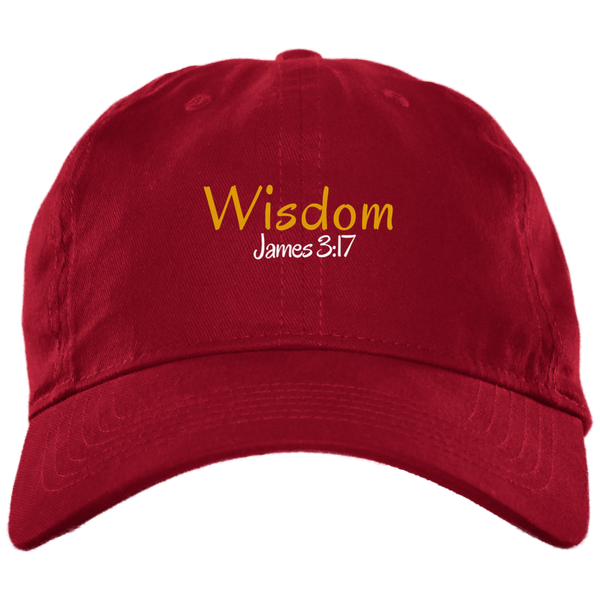 Wisdom 3 BX001 Brushed Twill Unstructured Dad Cap
