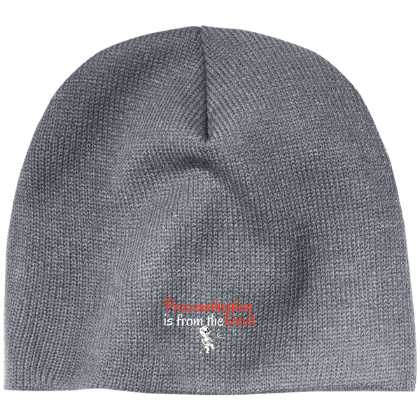 Procrastination 1gs CP91 100% Acrylic Beanie