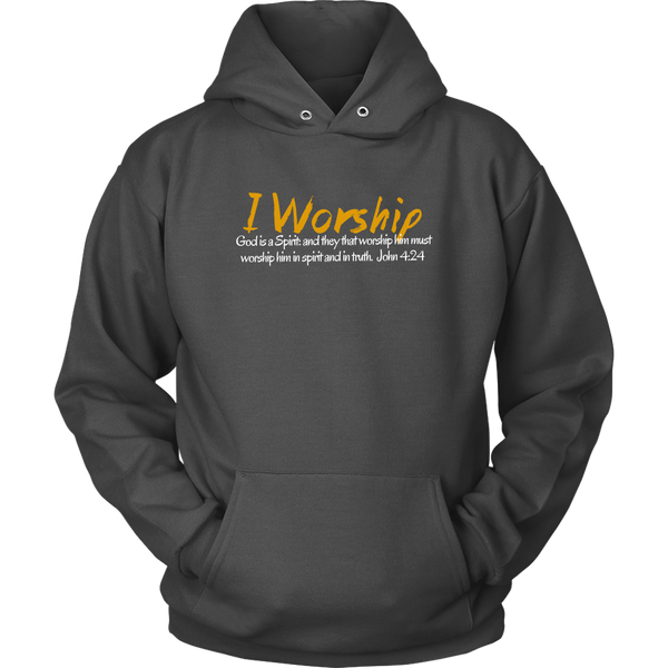 I Worship 2 Unisex Hoodie