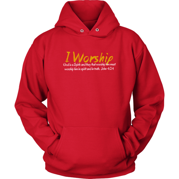 I Worship 2 Unisex Hoodie